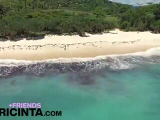 Randy azijke srček putri cinta dobili zajebal na a plaža