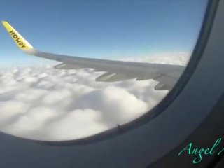 Công khai airplane blowjob