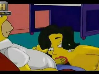 Simpsons dospělý video trojice