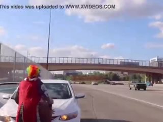 Gibby The Clown Fucks Juicy Tee On AtlantaÃ¢ÂÂs Most Popular Highway