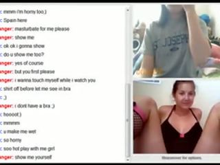 Groovy teens on Omegle Compilation