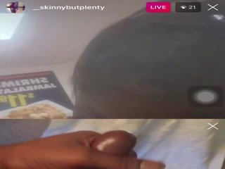 Instagram Live Jerk - BigDaddyDhick and SkinnyButPlenty