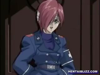 Attractive Hentai Brutally Fucked By Soldier