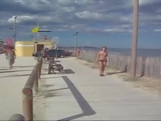 Nudyści uczennica nakręcony w plaża 3
