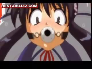 ボンデージ エロアニメ muzzle 取得 フィンガー wetpussy