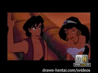 Aladdin секс фільм - пляж брудна кліп з жасмин