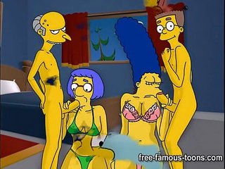 Simpsons hentai hard orgy