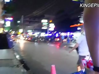Russa strumpet em bangkok vermelho luz district [hidden camera]