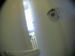 Urineren in toilet 6158
