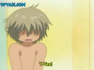 Oversexed bakla anime lalaki makakakuha ng taken mula sa likod ng
