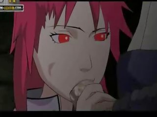 Naruto porn Karin comes Sasuke cums
