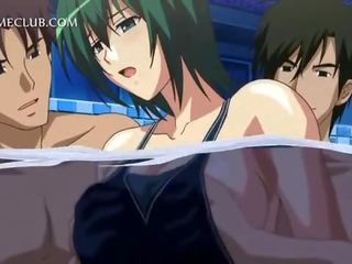 Három randy csapok baszás egy kellemes anime alatt