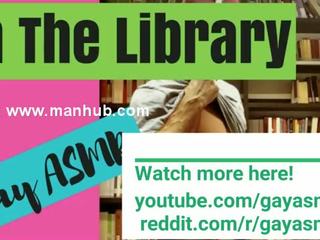 Asmr männlich - im die bibliothek (asmr rolle spielen)