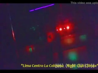 Lima centro night club climax