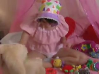 ABDL ladies diapered Lyla